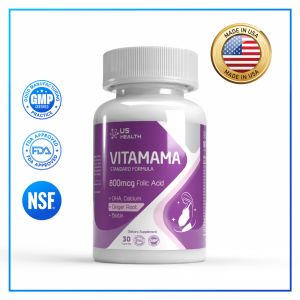 Vitamama - Bổ sung Vitamin, DHA và khoáng chất toàn diện trước, trong và sau thời kỳ mang thai